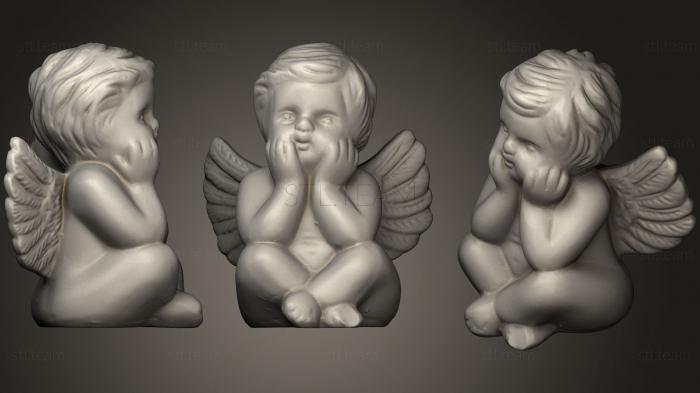 3d модели ангелы Ангел Херувим 3